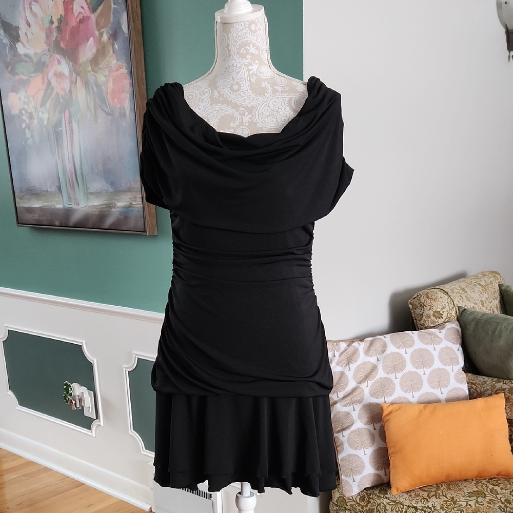 Love Sick by Torrid Off the Shoulder Black Dress
